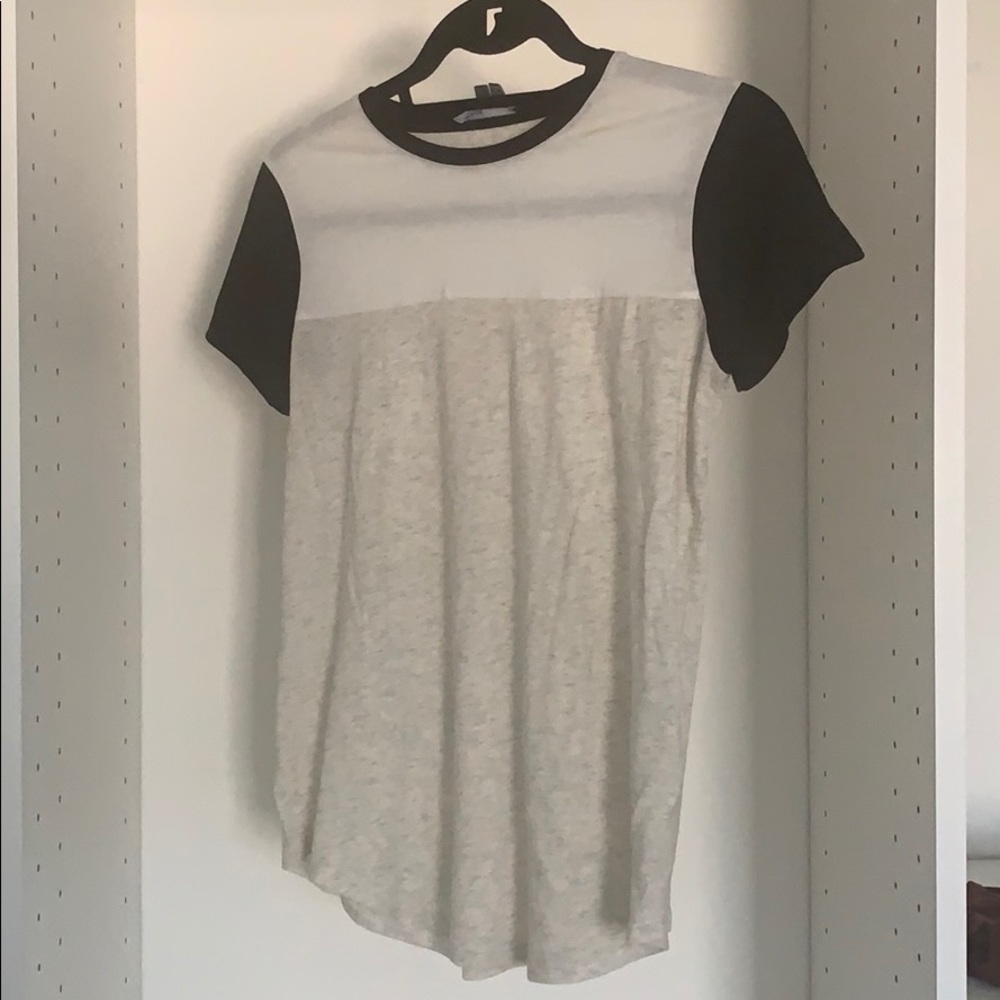 VINCE COLORBLOCK TEE